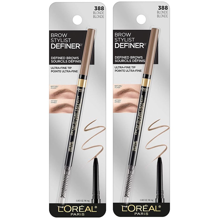 L'Oreal Paris Brow Stylist Definer Waterproof Eyebrow Pencil (2-Pack)