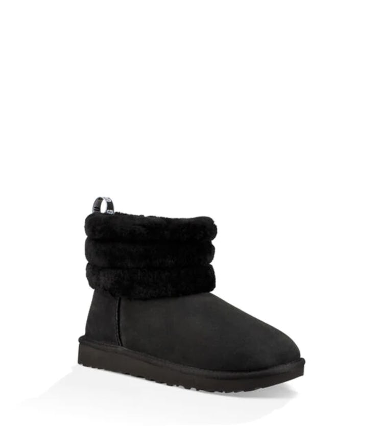 Classic Mini Fluff Quilted Boot