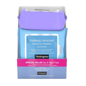 Neutrogena Day & Night Wipes with Makeup Remover (3-Pack)
