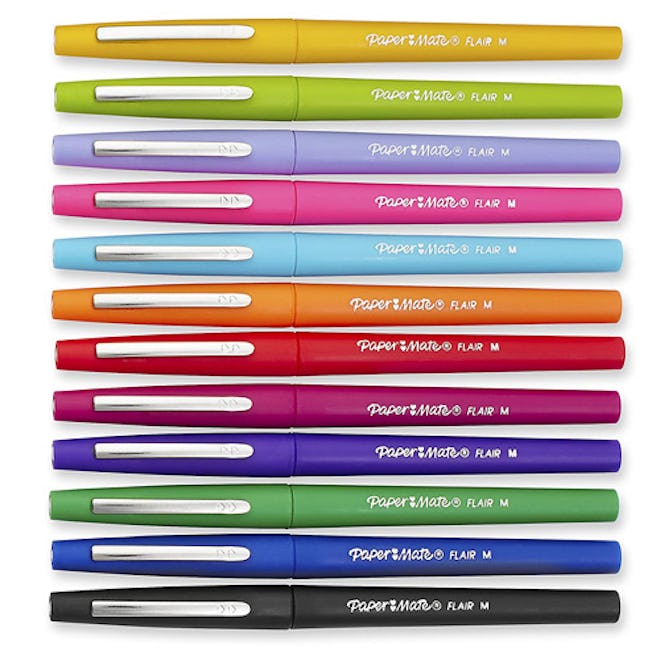 Paper Mate Multicolor Flair Felt Tip Pens (12-Pack)