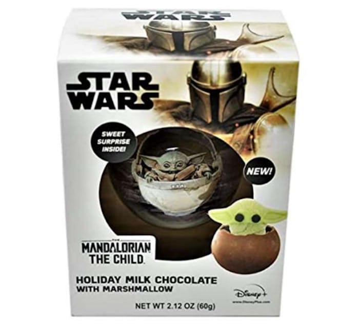 A new Baby Yoda Hot Cocoa Bomb features a sweet surprise.