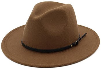 Lisianthus Belt Buckle Fedora Hat