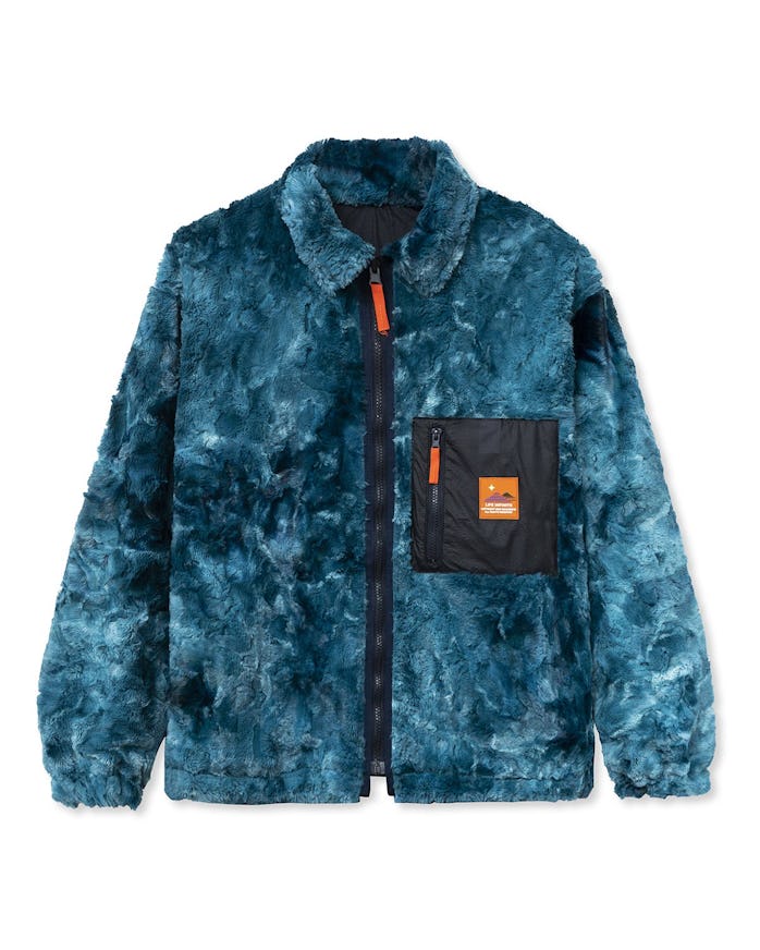Brain Dead Fully Reversible Front Fur Shirt Jacket