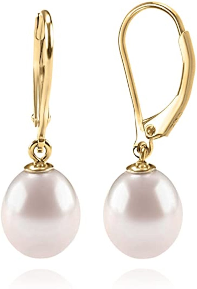 PAVOI Handpicked AAA+ Quality Freshwater Cultured Pearl Earrings
