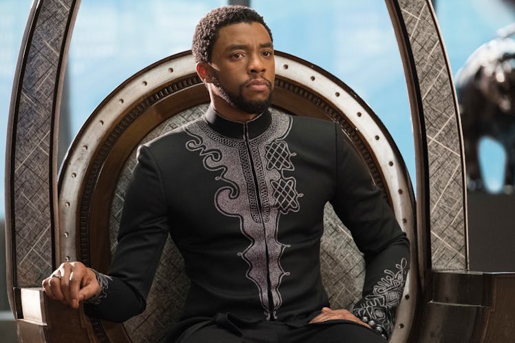 Chadwick Boseman as T'Challa/Black Panther in 2018's 'Black Panther.'