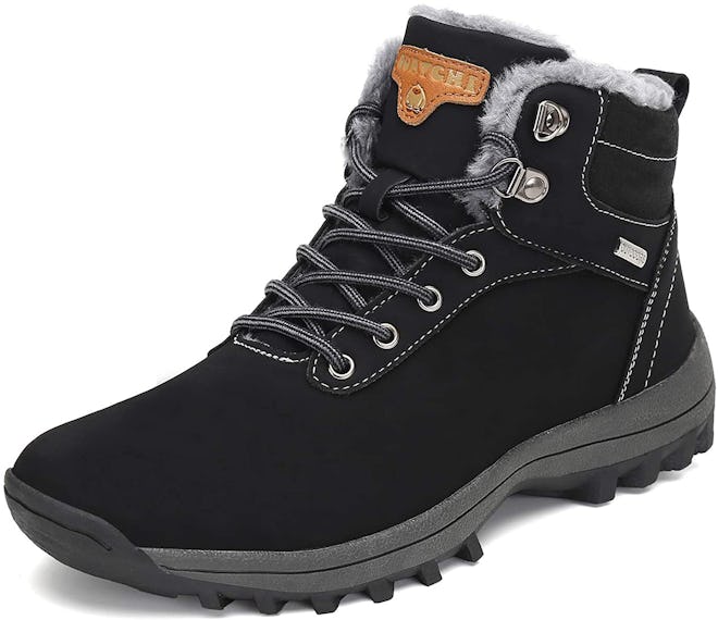 These water-resistant ankle boots are warm and comfortable for winter walking, and come with a frien...
