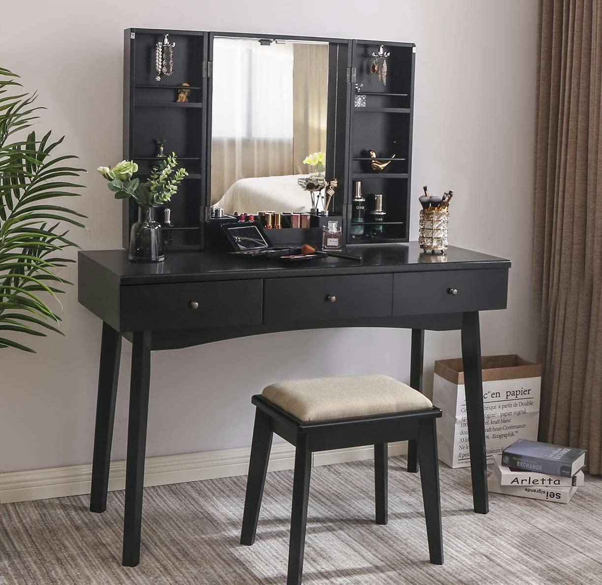The 8 Best Makeup Vanities With Storage