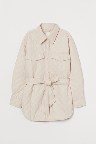 Quilted Shirt Jacket