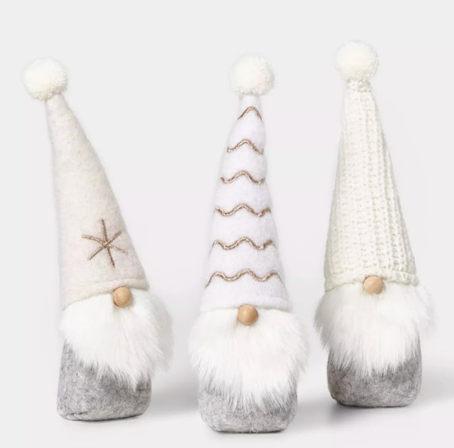 3ct Mini Gnomes Decorative Figurines