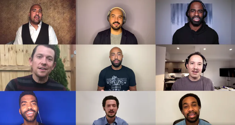 'Hamilton' cast members dedicated a beautiful song to kids on election day.