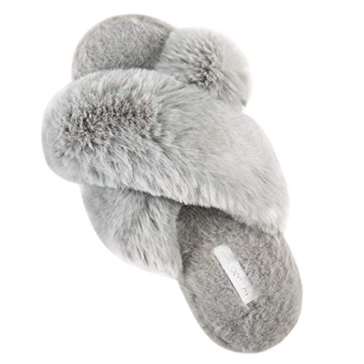 HALLUCI Plush Fleece Slippers