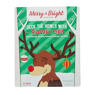 Merry & Bright™ Holiday Deck The Howls with Rawhide Advent Calendar Dog Treat