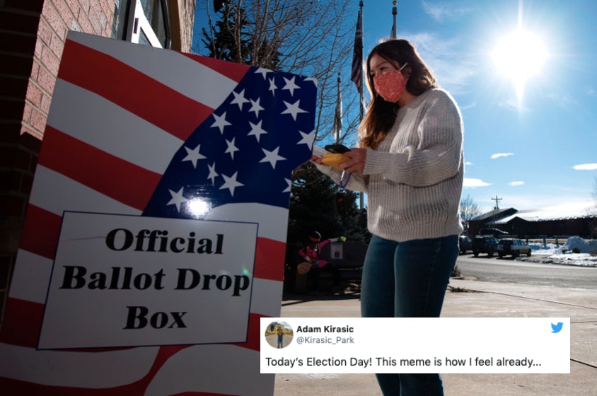 These Election Day Mood 2020 Memes Hilariously Point Out How Everyone Is Feeling