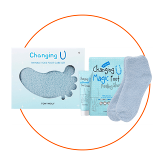 TONYMOLY Changing U Twinkles Toes Foot Care Set