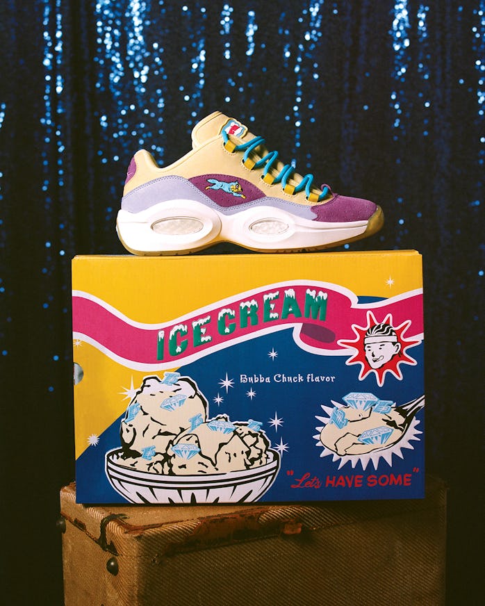 BBC IceCream Reebok Question Low Running Dog