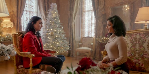 Vanessa Hudgens in 'The Princess Switch: Switched Again' via the Netflix press site.