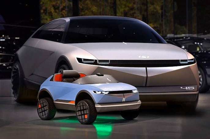 Hyundai made an electric car for kids.