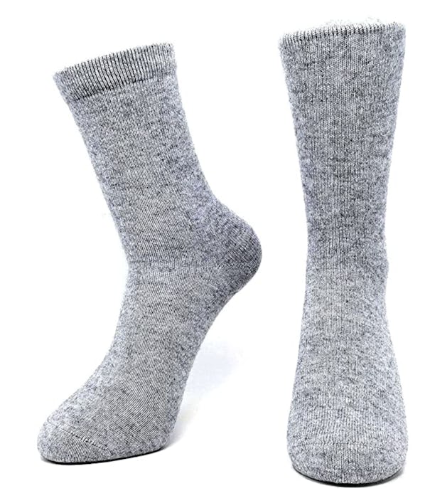 iMongol Cashmere Mid Calf Socks 