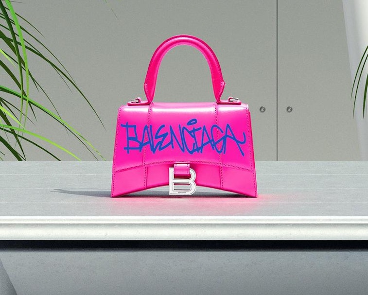 Balenciaga will tag your bag with graffiti, but of course it'll cost you