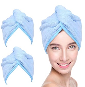 YoulerTex Microfiber Hair Towel