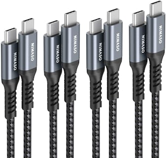 NIMASO Android Fast-Charging Phone Cables (4-Pack)