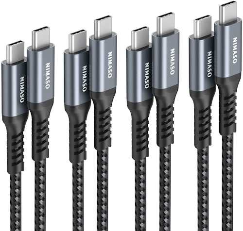 NIMASO Android Fast-Charging Phone Cables (4-Pack)