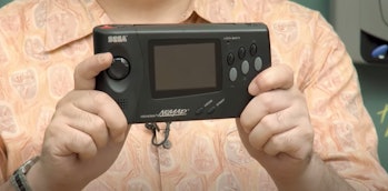 Sega's Genesis Nomad was a handheld console that could also be plugged into TVs.