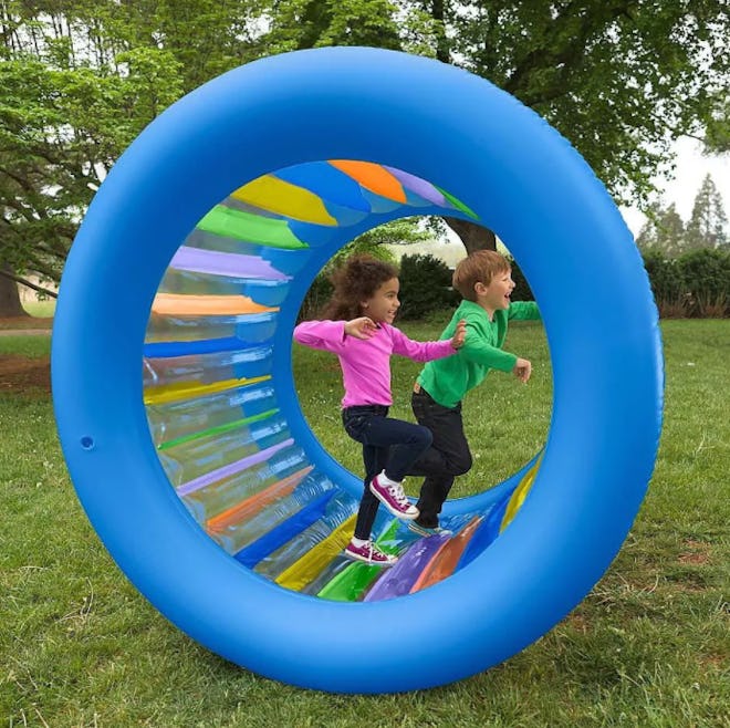 Giant Inflatable Coloring Wheel is a great gift for kids who like sports