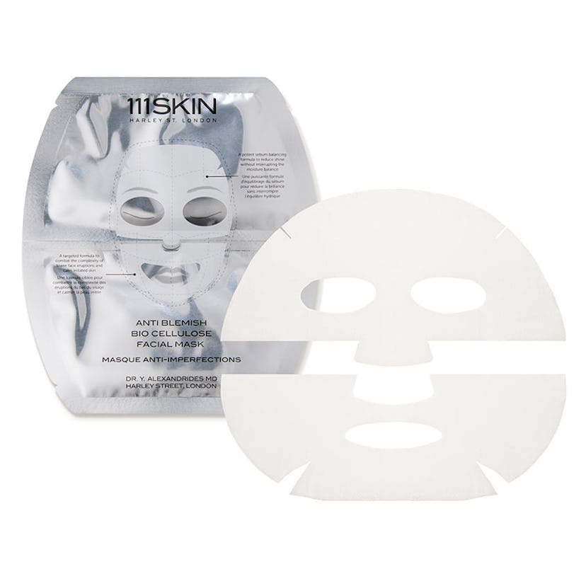 Jennifer Aniston's face mask: the Anti Blemish Bio Cellulose Facial Mask.