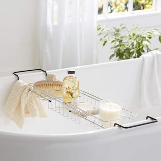 AmazonBasics Wire Bathtub Caddy Tray