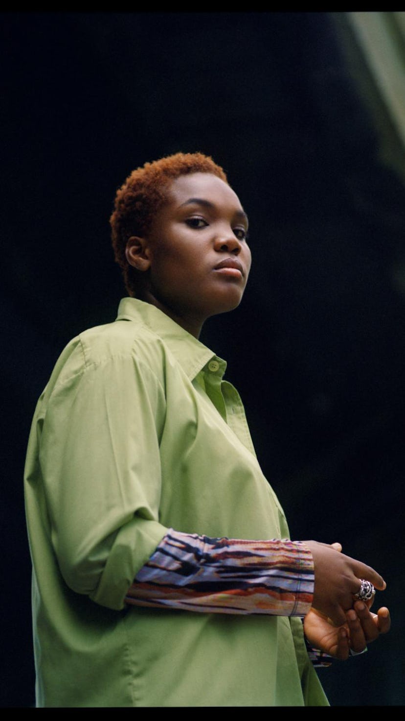 NYLON's soundcheck for November 30, 2022: Alexandra Waespi at the cover in green blouse.