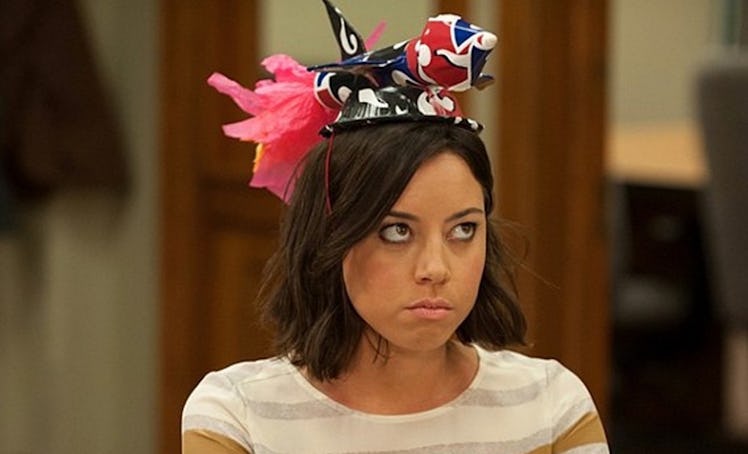 Aubrey Plaza starred as April Ludgate in 'Parks and Recreation.'