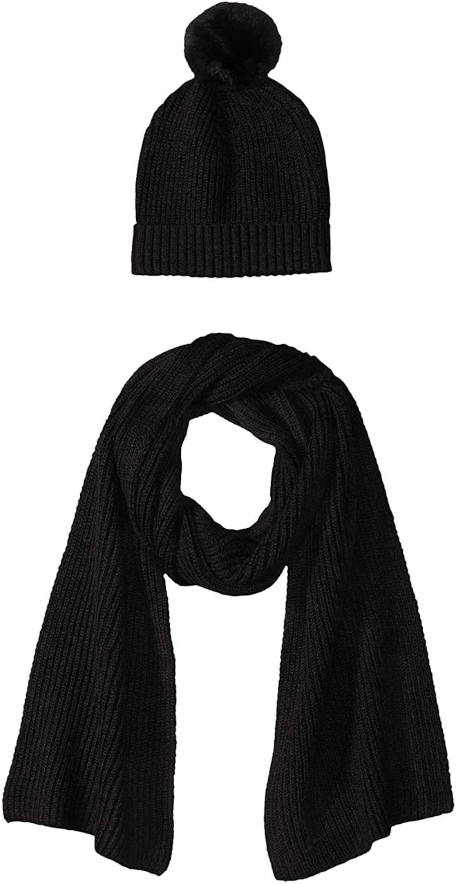 Amazon Essentials Women's Knit Hat And Scarf Set