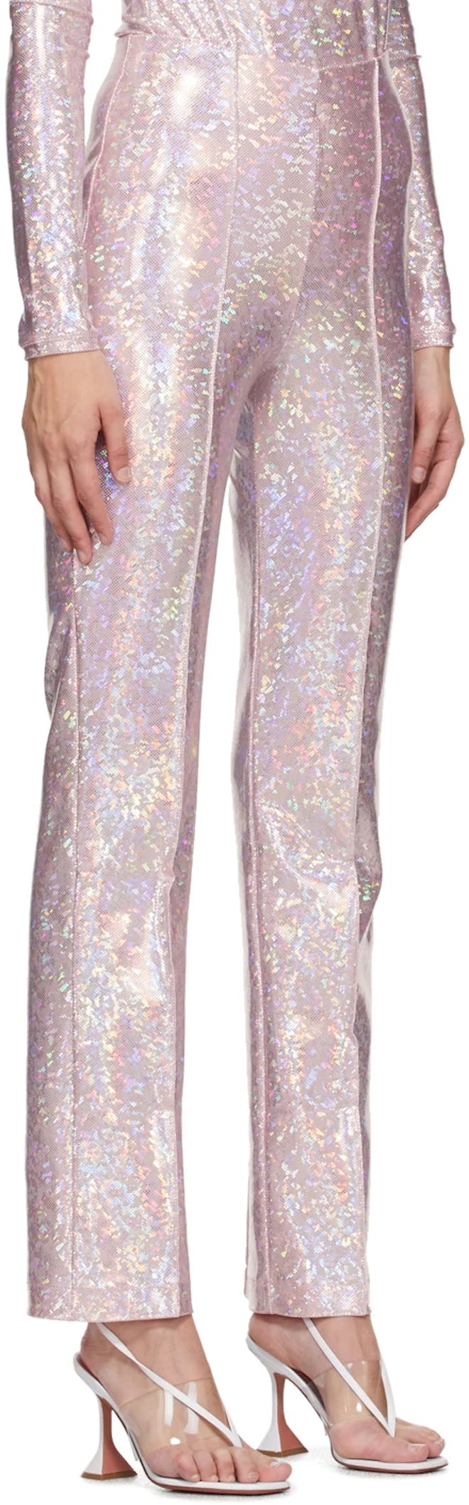 Pink Shimmer Lissi Trousers