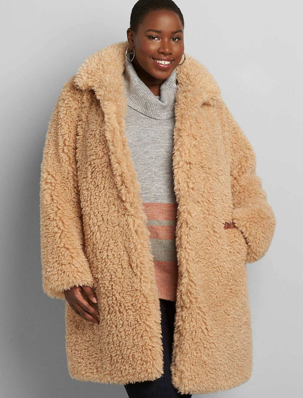 Faux-Fur Teddy Coat