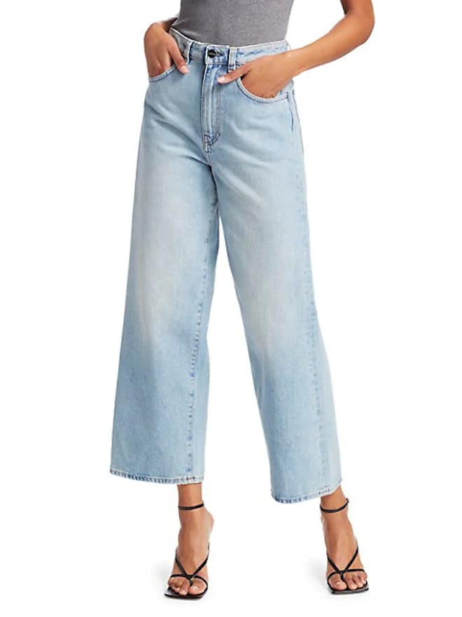 Flair High-Rise Wide-Leg Jeans