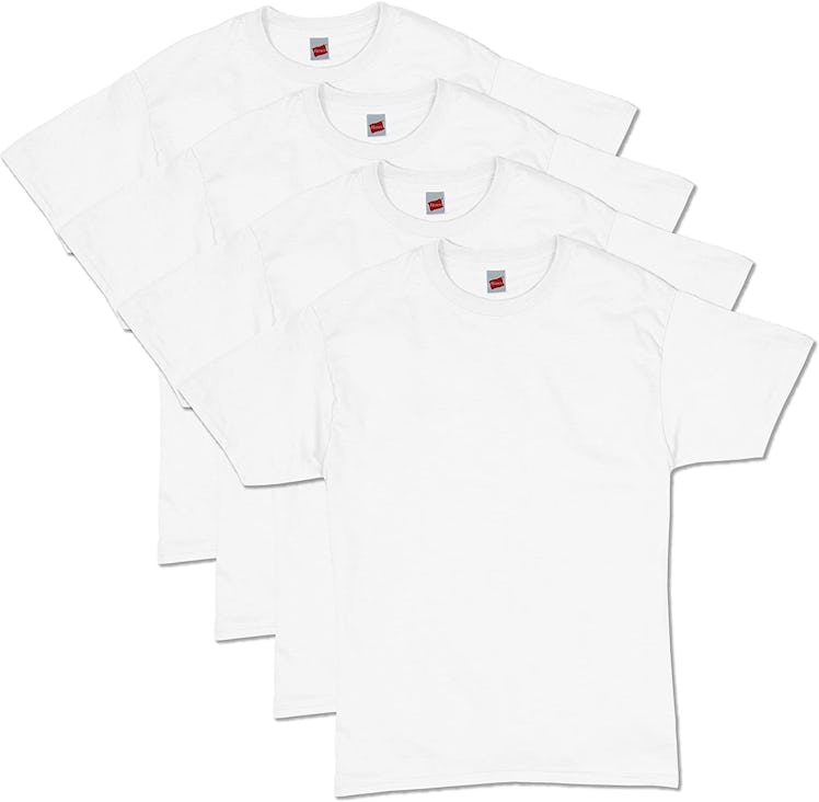 Hanes Men's ComfortSoft Short-Sleeve T-Shirt (4-Pack)