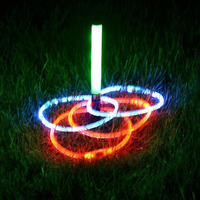 Glow City Light Up LED Ring Toss Game is a great gift for kids who like sports