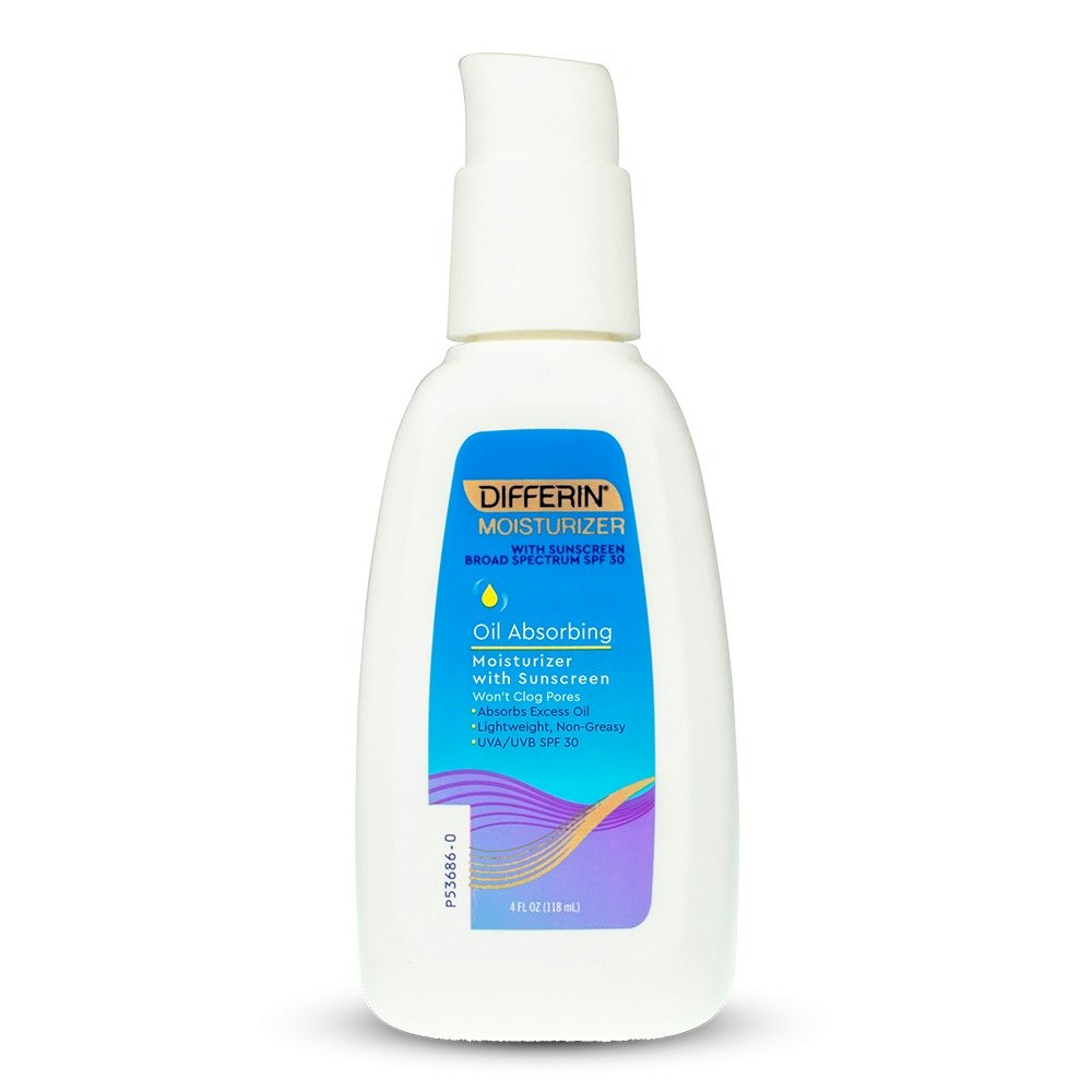 Differin Oil Absorbing Moisturizer With Sunscreen 