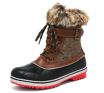 DREAM PAIRS Mid Calf Snow Boots