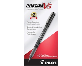 PILOT Precise V5 Rolling Ball Pens (12-Pack)