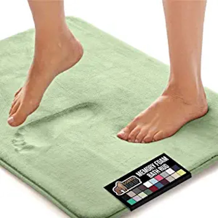 GORILLA GRIP Original Thick Memory Foam Bath Rug