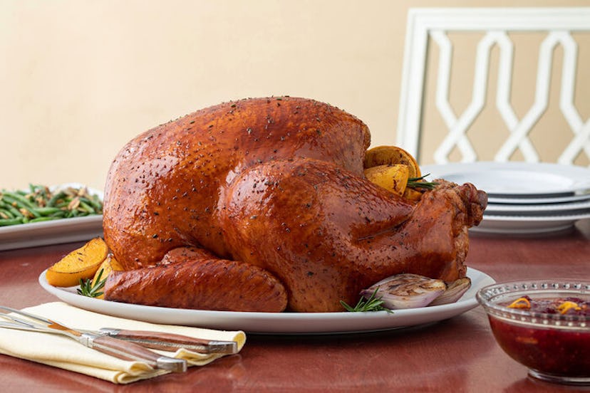 The Butterball Way baked Thanksgiving turkey.