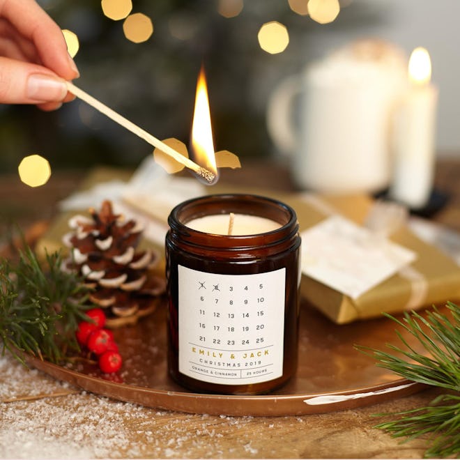 KindredFires Advent Calendar Christmas Candle