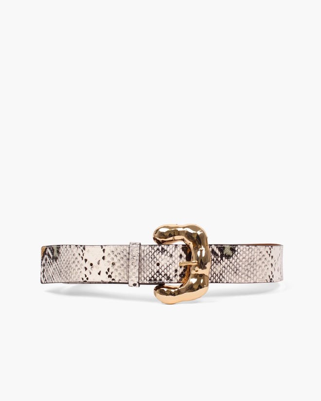 Boule Belt Leather Snake Multi