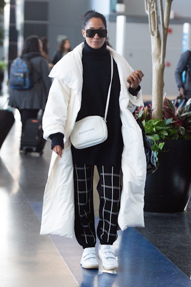Tracee Ellis Ross at the airport.