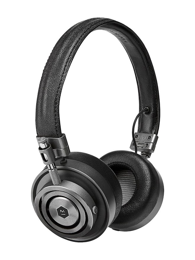 Premium Leather On-ear Headphones