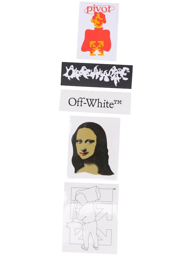 Off-White Mona Lisa Sticker Set