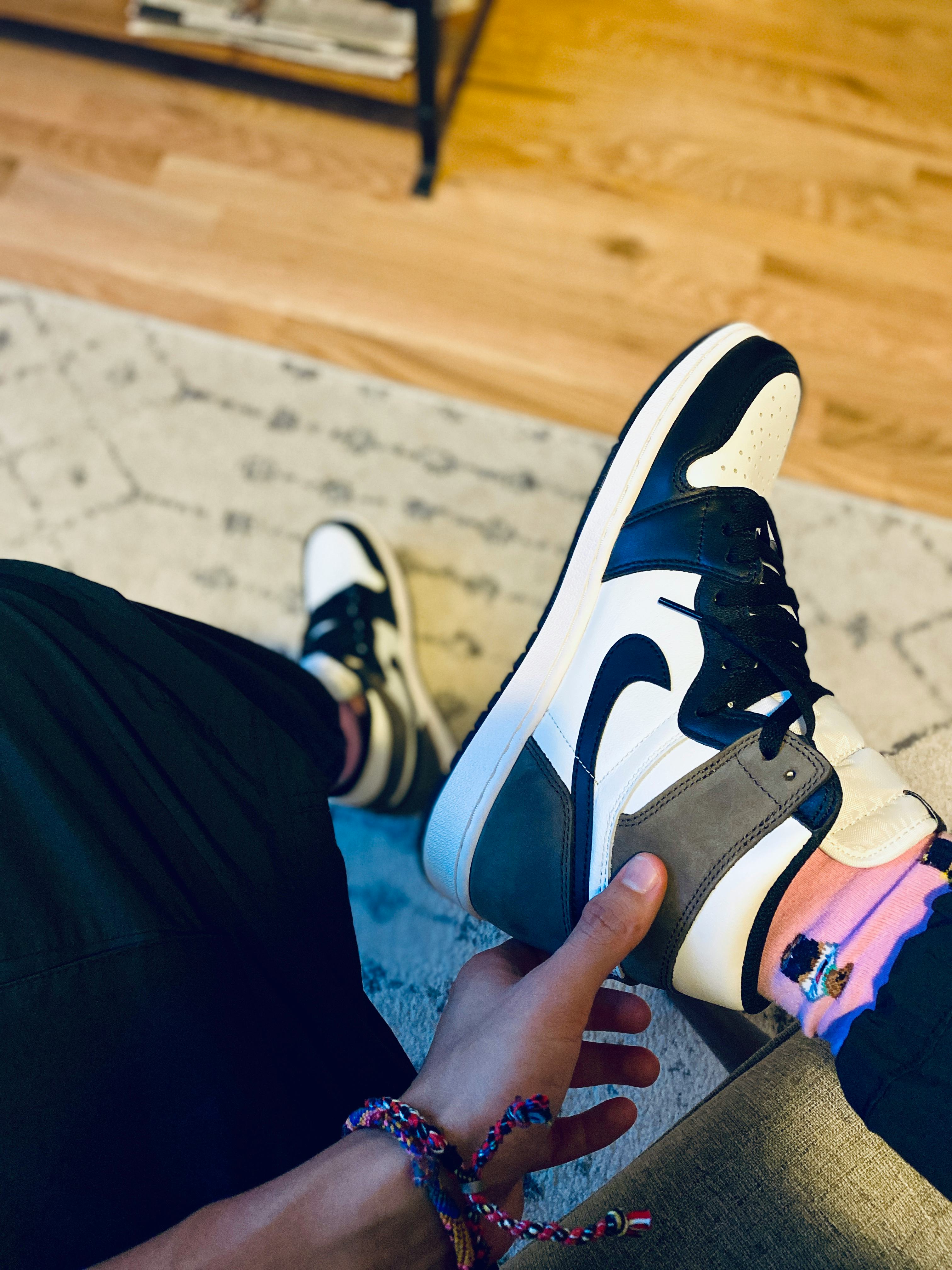 gt ts aj1 sail black dk mocha