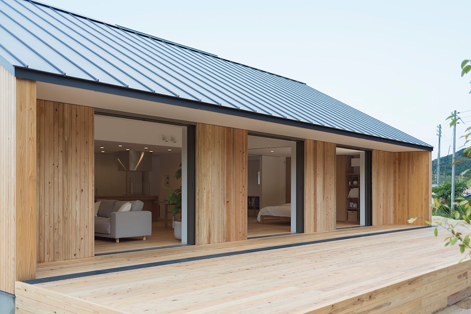 This is Muji's earthquake-resistant house in Japan